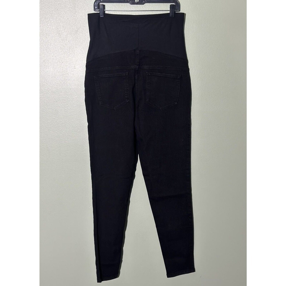 Mama;licious Maternity Jeggings Sz XL Ankle Jeans Over The Bump stretch​​​ - Picture 13 of 13